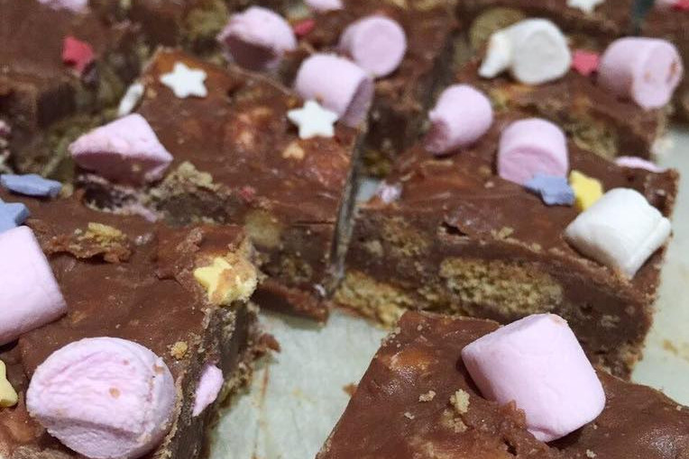 Rocky Road Fudge