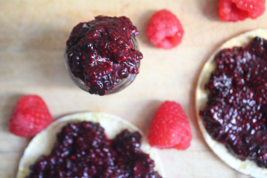 Blackberry & Raspberry Chia Jam